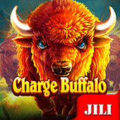 Charge Buffalo slot icon with a charging horned buffalo