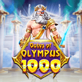 Gates of Olympus 1000 slot icon with marble columns