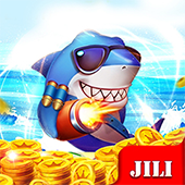 Jackpot Fishing arcade icon with a treasure chest underwater