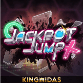 Jackpot Jump icon with a spring and prize coin