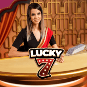 Lucky 7 live game icon with a large number seven