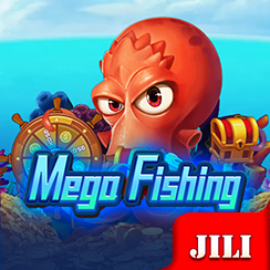 Mega Fishing icon with a giant net and marlin